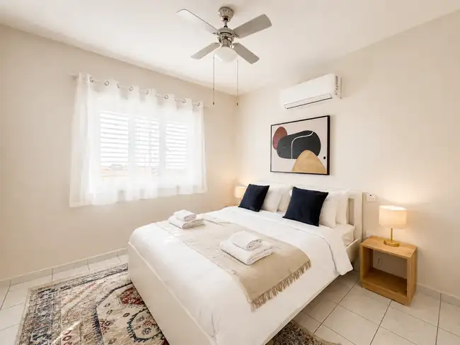 Bedroom after renovation in Chlorakas